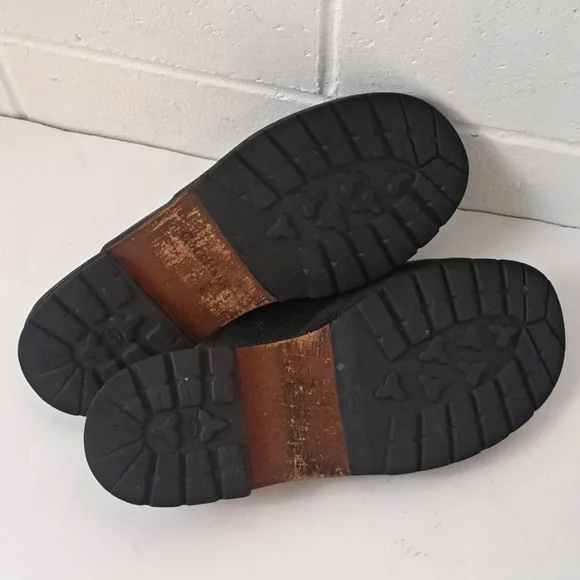 Cole Haan leather lug sole slip-on open toe slides sandals size 8 - Picture 6 of 12